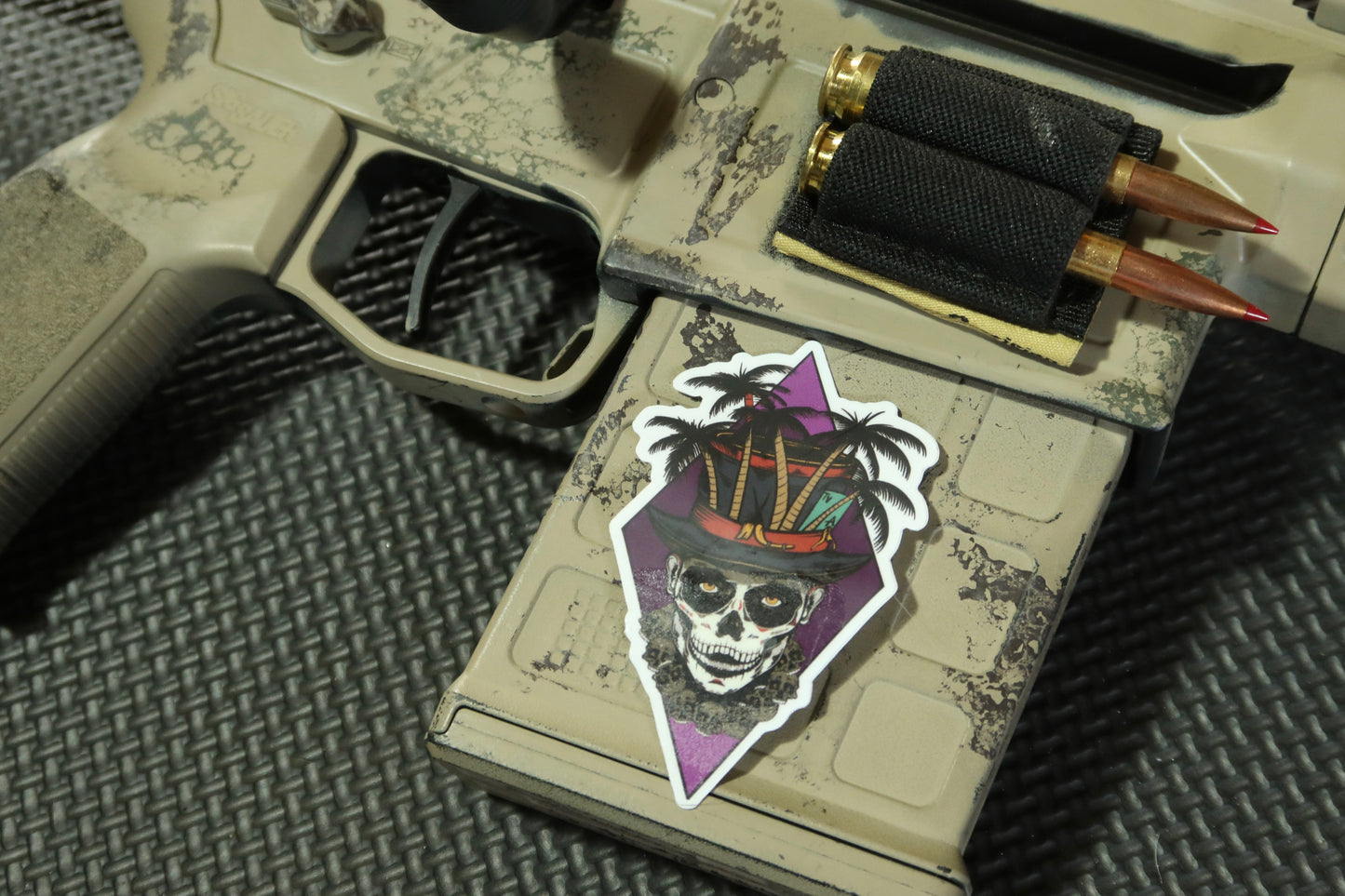 The Voodoo Man Sticker Color