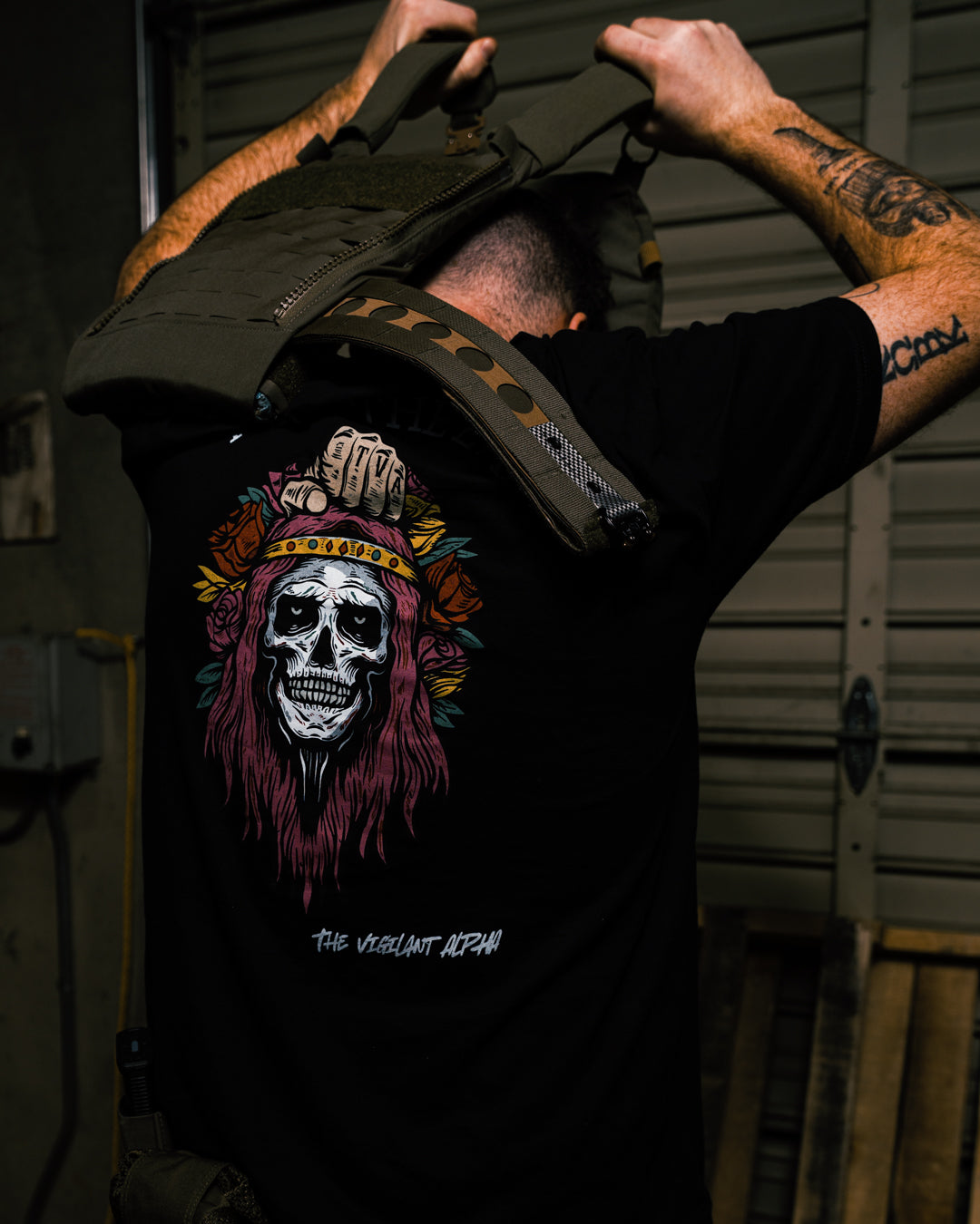 "Hunt The Evil" T-Shirt Black