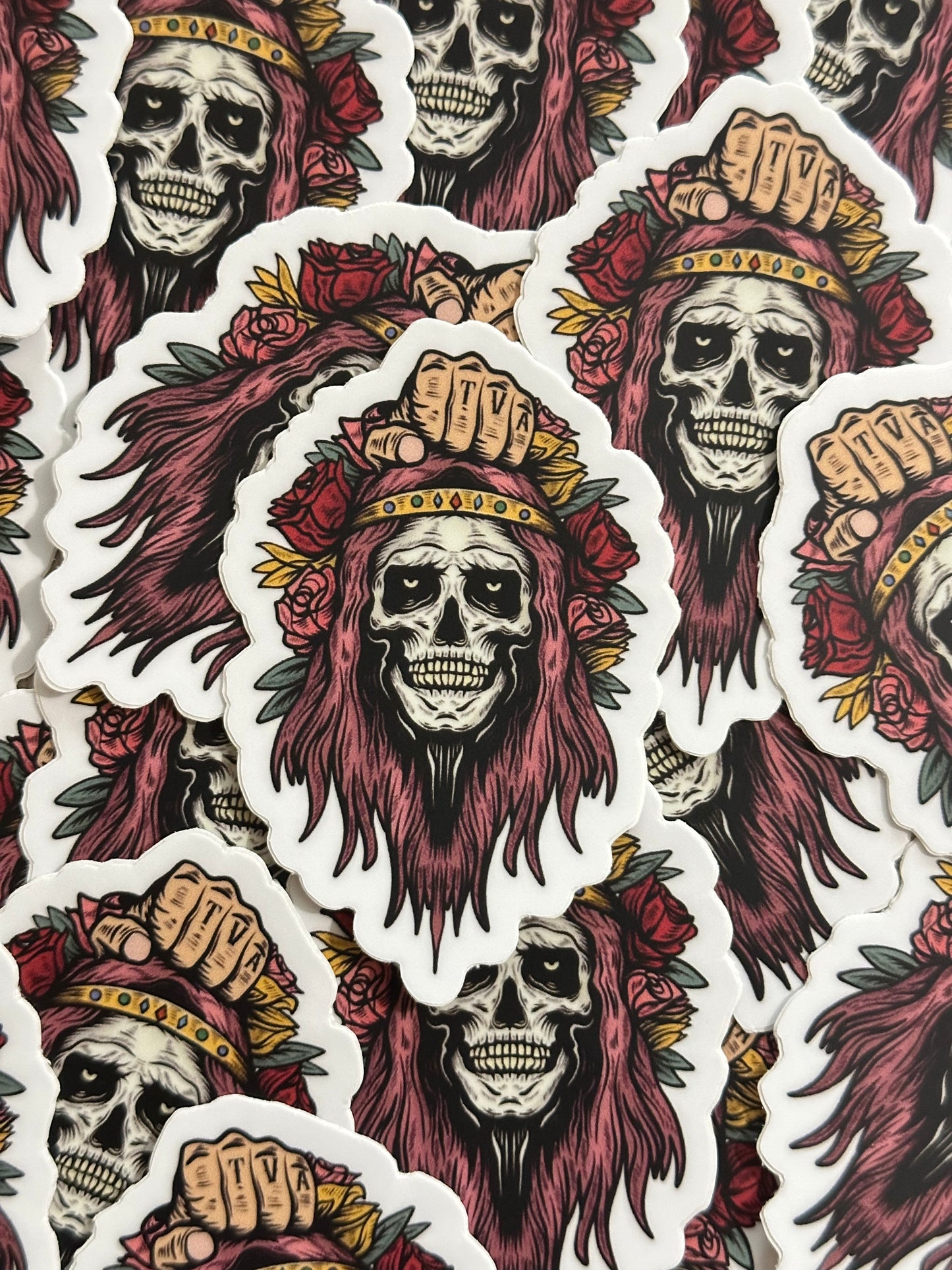 Hunt The Evil Sticker Color