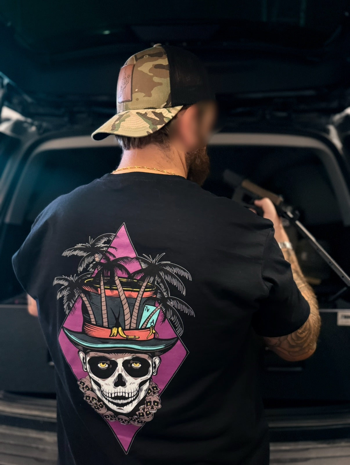 "The Voodoo Man" T-Shirt Black