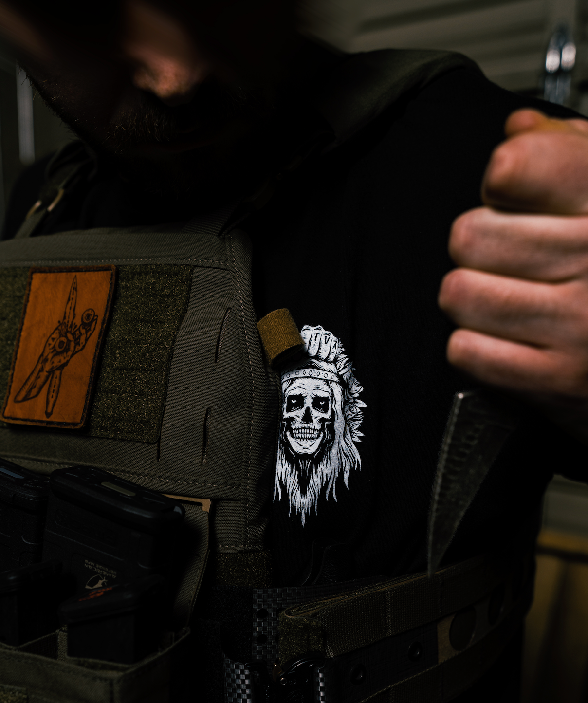 "Hunt The Evil" T-Shirt Black