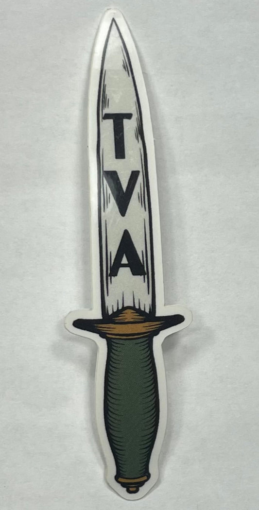 TVA Dagger Sticker